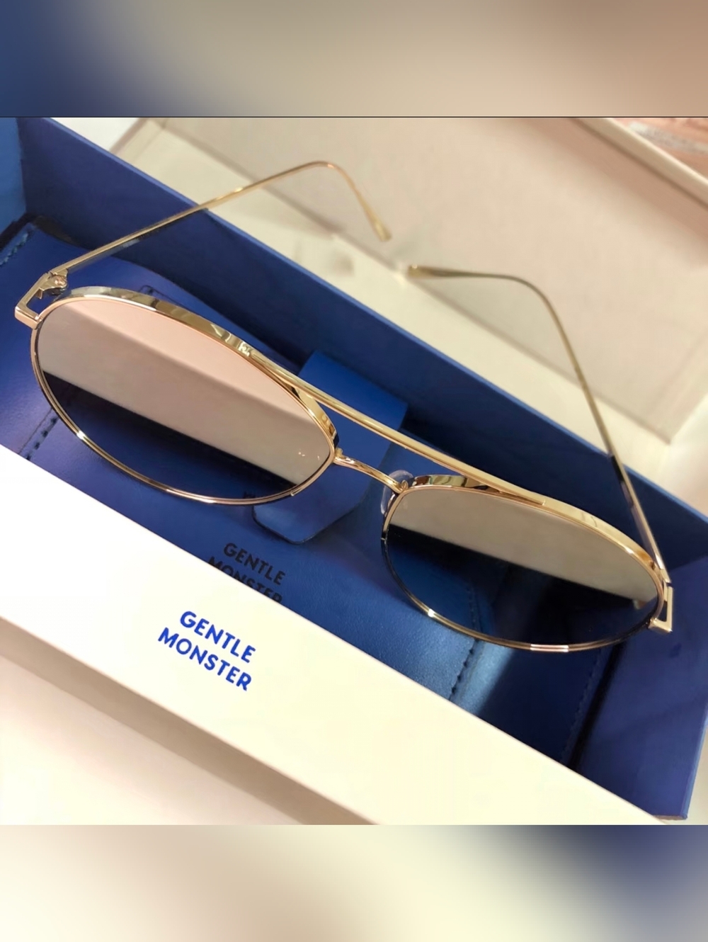 Gentle Monster Ranny Ring Aviator Sunglasses